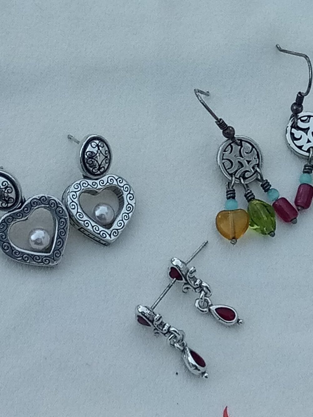 Lot of 3 Brighton earrings - Picture 3 of 5